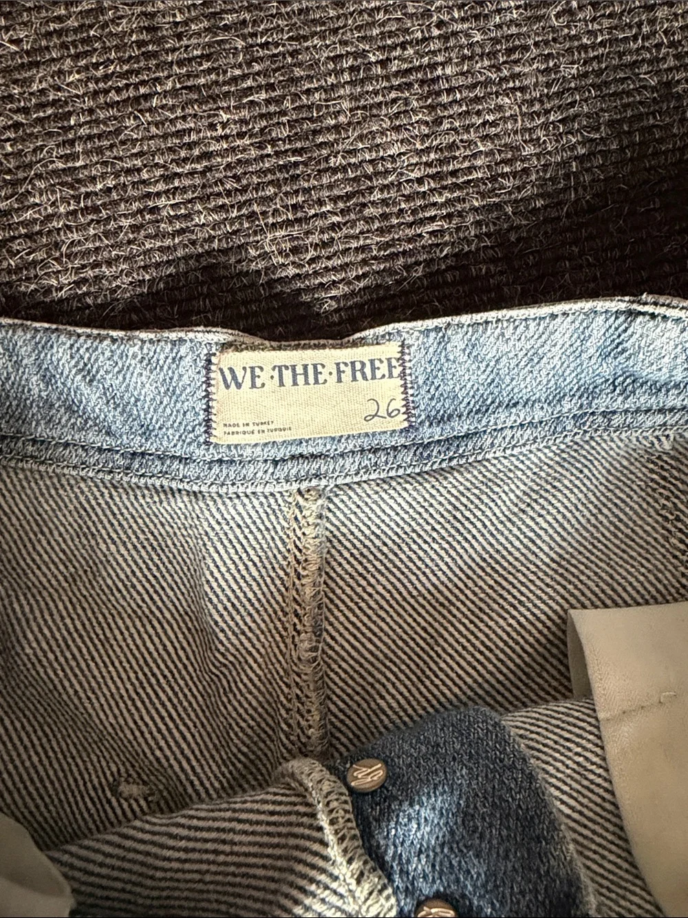 Free People, We the Free Osaka Midrise Barrel Jean, NWOT, Size 26